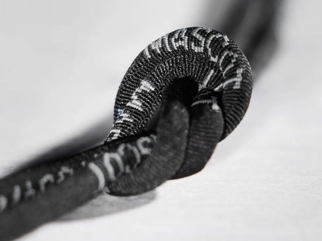 FT070-980-0909 Black Laces - Durable Polyester Shoelaces, 130cm