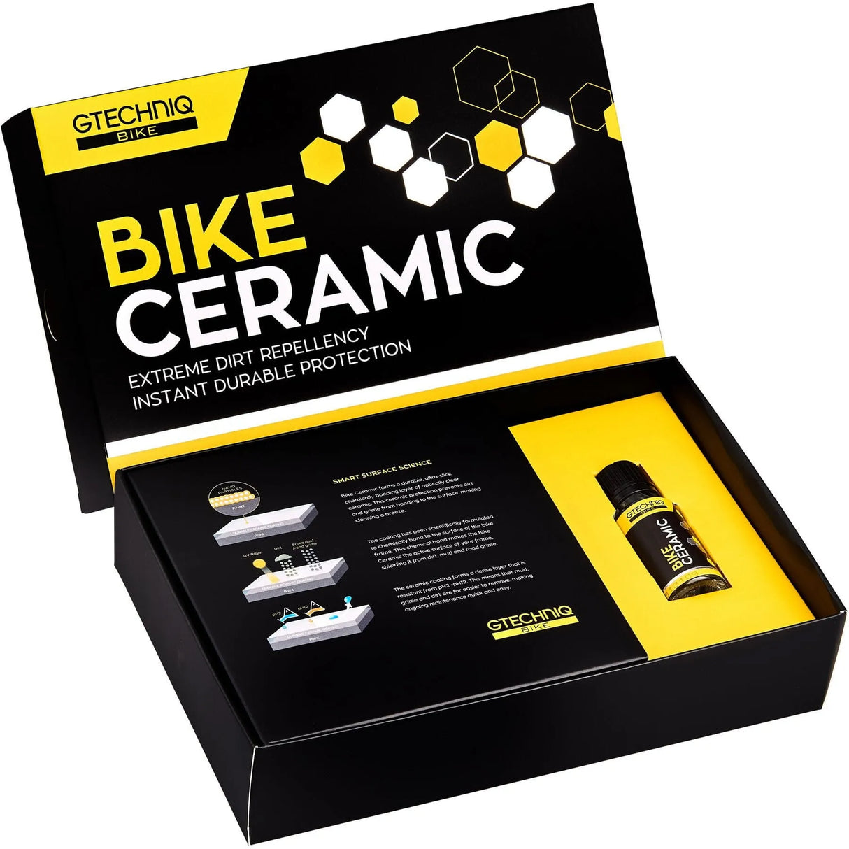 Gtechniq Bike Ceramic Kit | Long-Lasting Ceramic Protection for Bike Frames