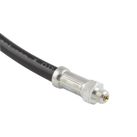 G1400A Heavy Duty Rubber Grease Hose - 12in with 1/8in NPT Hose Ends