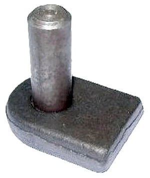 G17119 Gate Eye 19mm Weld On Flat - Strong and Durable, Self-Colour Finish for Garden & Farm Gates