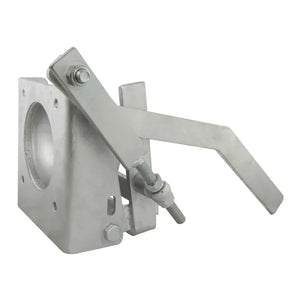 G17694 Italian Male Short Style Quick Attach Coupling - 6in, 4-Bolt Flange, Galvanised
