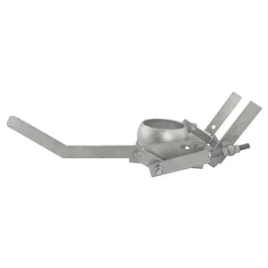 G17694 Italian Male Short Style Quick Attach Coupling - 6in, 4-Bolt Flange, Galvanised