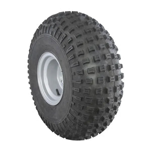 G18490 4 Stud Trailer Wheel 100mm PCD - 22x11.00-8 Knobby Tyre