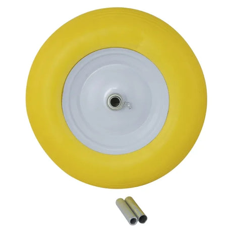 Wheelbarrow Wheel PU Foam Filled 400 x 8 - 20mm 