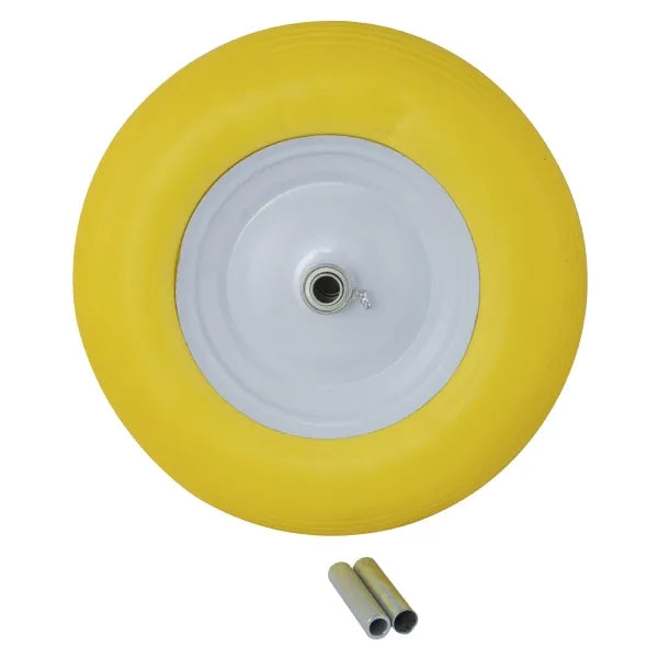 Wheelbarrow Wheel PU Foam Filled 400 x 8 - 20mm 