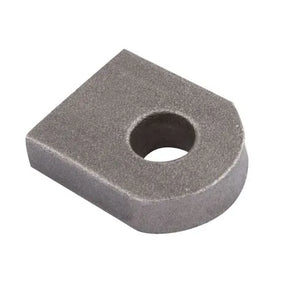 G19582 Gate Eye 12mm Weld On Flat - Durable, Self-Colour Finish for Garden & Farm Gates