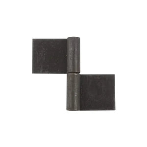 G19937-PP Left Hand Lift Off Trailer Hinge Set - Weld-On 45 x 38 x 8mm