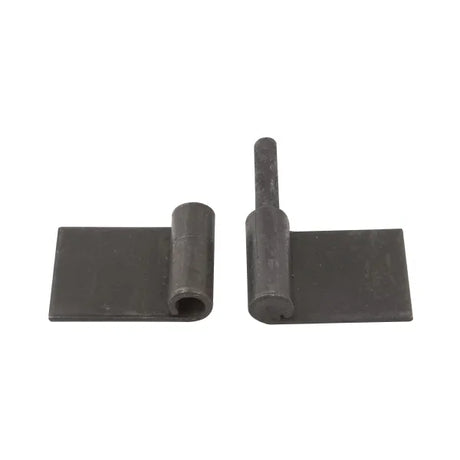 G19937-PP Left Hand Lift Off Trailer Hinge Set - Weld-On 45 x 38 x 8mm
