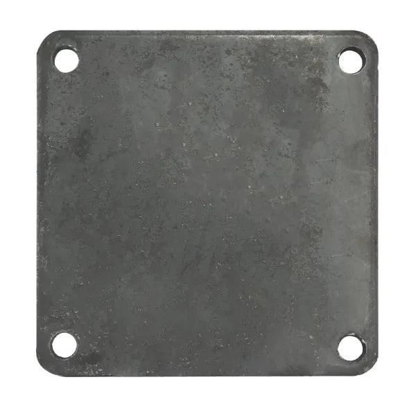 G20390 Rubber Flange Gasket - 4-Bolt Blank, 150mm x 150mm
