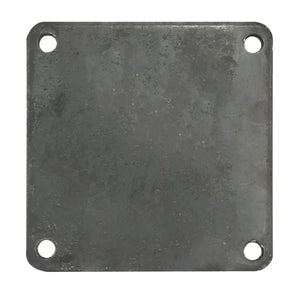 G20390 Rubber Flange Gasket - 4-Bolt Blank, 150mm x 150mm