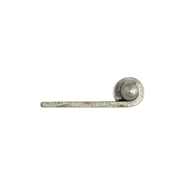 G3176A Lift-Off Hinge Male RH 50 x 38 x 8mm - Mild Steel, Self-Colour Black Finish