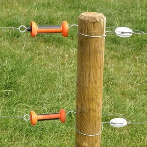  Gallagher Soft Touch Gate Handle x4 pack Orange for Rope/Wire