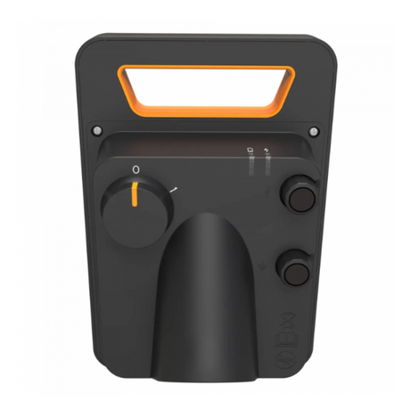 Gallagher S20 Solar Energizer - Lithium Battery Powered Fence Energiser, 0.2J Output