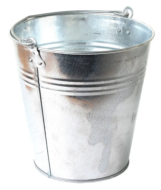 Galvanised 15 Litre Bucket - Fire Ashes, Coal, Turf, Sand and more