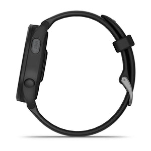 Garmin Forerunner 165 GPS Running Watch - Black/Slate Grey, AMOLED Display & Fitness Tracking