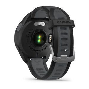 Garmin Forerunner 165 GPS Running Watch - Black/Slate Grey, AMOLED Display & Fitness Tracking