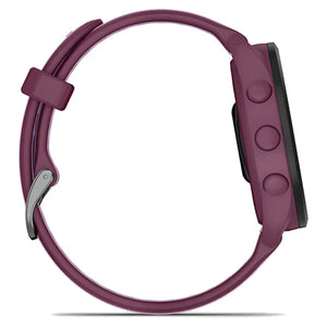 Garmin Forerunner 165 Music Smartwatch - Berry & Lilac | GPS Running Watch with Music & AMOLED Display