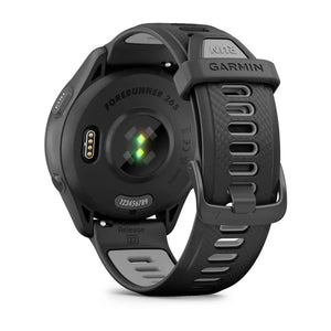 Garmin Forerunner 265 Black Running Watch - Black/Powder Gray Band