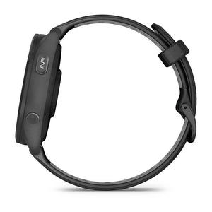 Garmin Forerunner 265 Black Running Watch - Black/Powder Gray Band