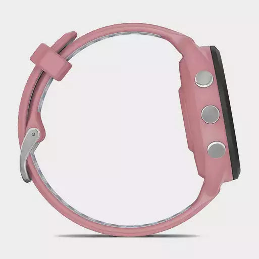 Garmin Forerunner 265S GPS Watch - Pink Case with Light Pink Silicone Band