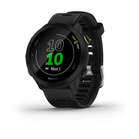 Garmin Forerunner 55 GPS Smartwatch Black| Lightweight, Long Battery Life, Advanced Training Features