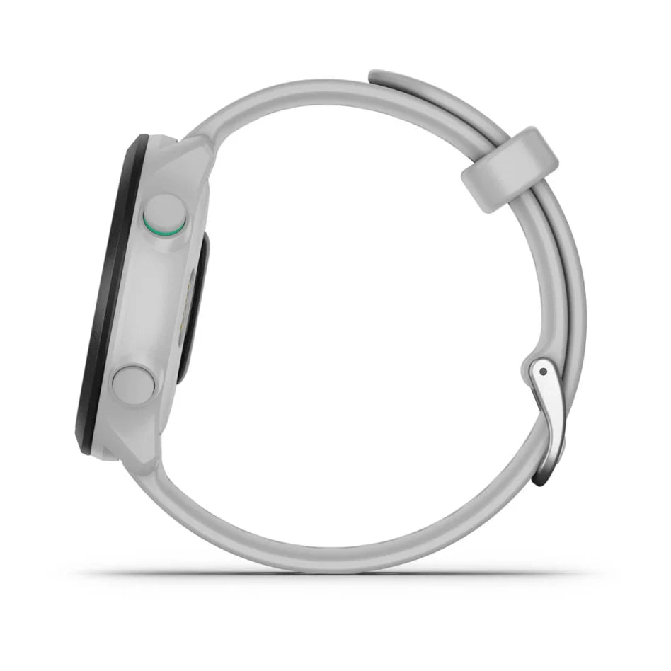 Garmin Forerunner 55 GPS Smartwatch White| Lightweight, Long Battery Life, Advanced Training Features