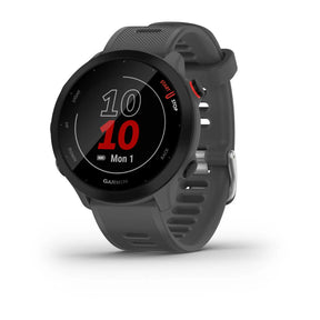 Garmin Forerunner 55 GPS Smartwatch Grey | Lightweight, Long Battery Life, Advanced Training Features