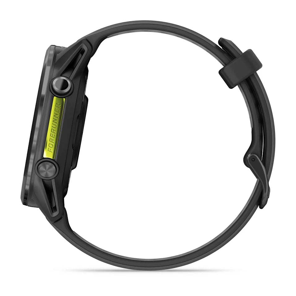 Garmin Forerunner 970 Smartwatch Black - Titanium Bezel, AMOLED Display, Multiband GPS & Built-In Maps