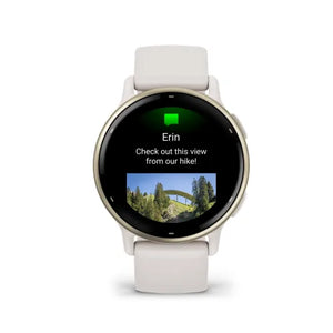 Garmin vívoactive 5 Fitness Smartwatch Cream | AMOLED Display & 11-Day Battery Life
