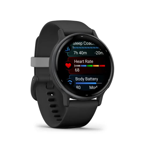 Garmin vívoactive 5 Fitness Smartwatch Slate | AMOLED Display & 11-Day Battery Life