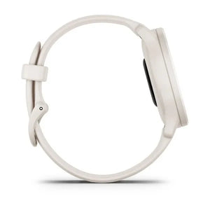 Garmin Vivomove Sport Hybrid Smartwatch for Women - Ivory | Analogue Style with Smart Features