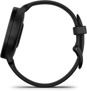 Garmin Vivomove Sport Stylish Hybrid Smartwatch - Black | Smart Features & Analogue Design