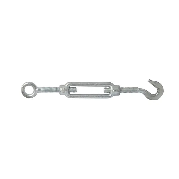 Genfitt G13277 Turnbuckle Hook & Eye - 20 x 420mm | Galvanised & Durable