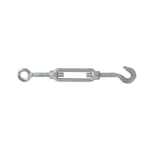 Genfitt G13277 Turnbuckle Hook & Eye - 20 x 420mm | Galvanised & Durable