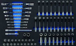 Deltach D2 XL Tool Trolley, 5 Drawers, 350 Pieces