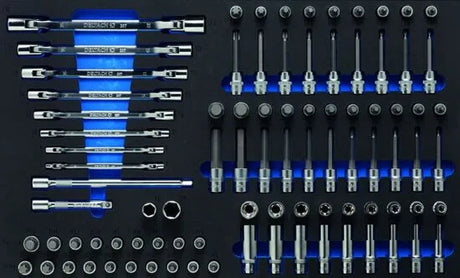 Deltach D2 XL Tool Trolley, 5 Drawers, 350 Pieces