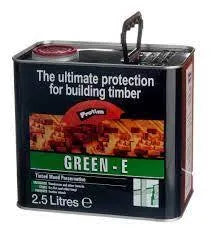 Green Tinted Wood Preservative 2.5 Litre