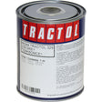 Tractol Paint JCB Grey 1L - High Gloss Finish for Agricultural & Construction Equipment - MK244