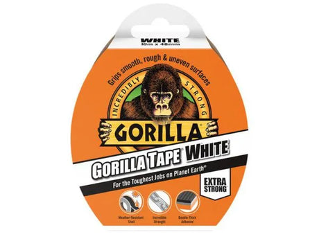 Gorilla Tape White 10m X 48mm