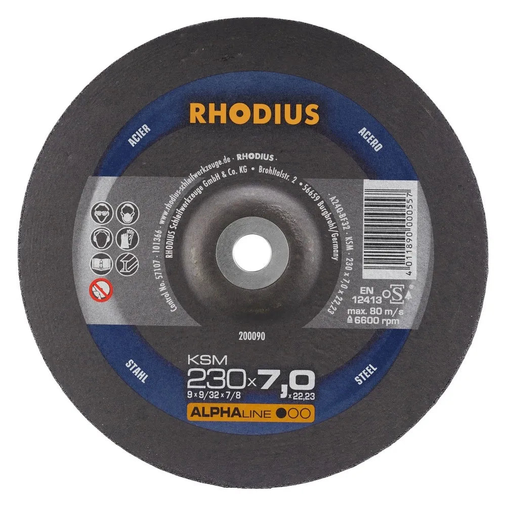  Grinding Wheel KSM 230 x 7.0 x 22.23mm 