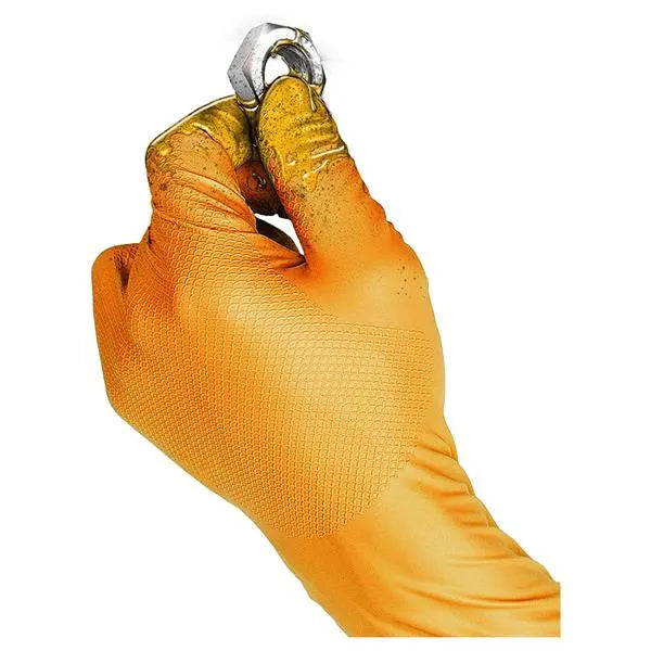 Gripster 246 Orange Nitrile Gloves