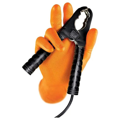 Gripster 246 Orange Nitrile Gloves