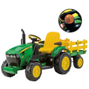 Peg Perego John Deere Groundforce with Trailer