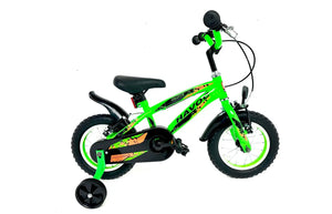 IGNITE Havoc 12" Wheel Boys Bike - Green | Perfect for Ages 3-5