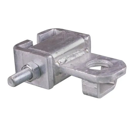 Heavy Duty RSJ Gate Hanger - Bottom BZP | Adjustable & Robust Support