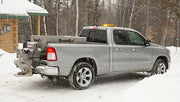 SnowEx Helixx 12140 Stainless Steel Compact Salt Spreader for UTVs and Trucks
