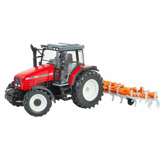 Britains Massey Ferguson Tractor & Cultivator Set
