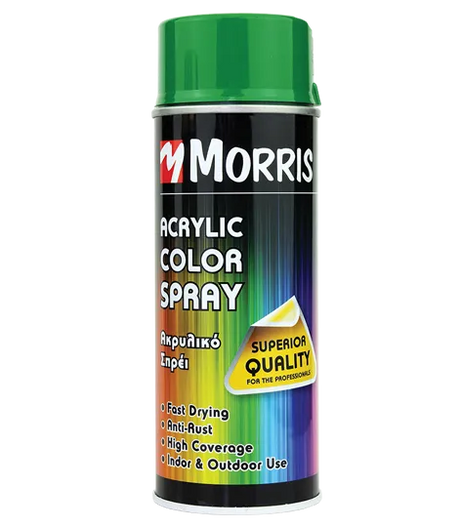 Morris Gloss Emerald Spray 400ml - RAL 6001