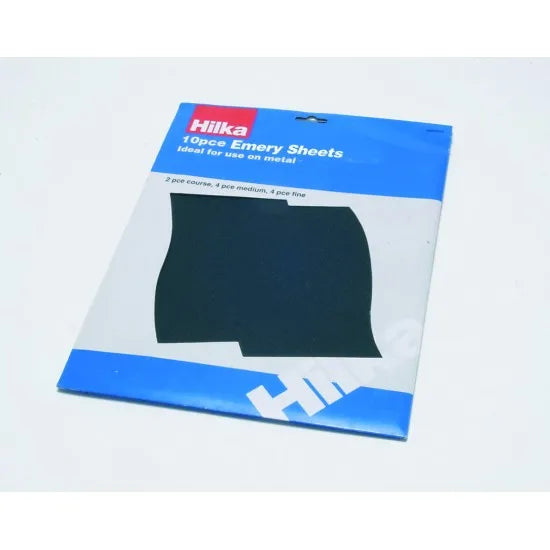 Hilka 10-Piece Emery Cloth Sheets