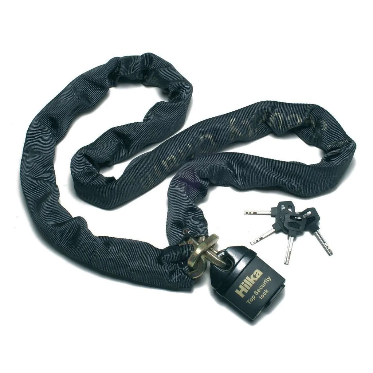 Hilka High Security Padlock & Chain 1.1mm
